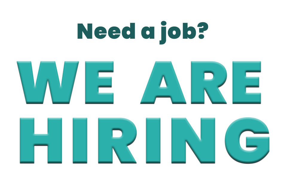 We are hiring